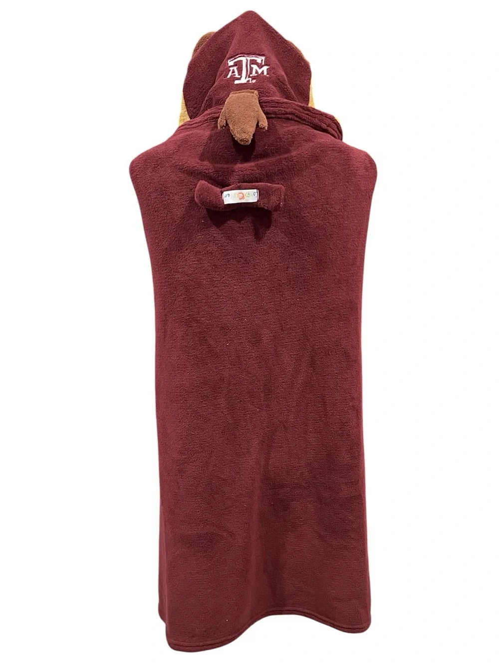 Texas A&M Comfy Critters Stuffed Blanket Collegiate NWT